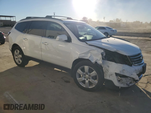 2016 Chevrolet Traverse LT with VIN 1GNKRGKDXGJ180493, listed as a Copart auction lot 83915614 with 154,342 mi miles and Salvage Title. Bid and sale history available at carsss.com. Image 4.