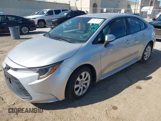 2024 Toyota Corolla LE with VIN 5YFB4MDEXRP160075, listed as a IAAI auction lot 41977939 with 20,049 mi miles. Bid and sale history available at carsss.com. Image 2.