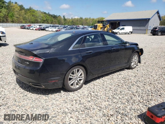 2014 Lincoln MKZ with VIN 3LN6L2J99ER811776, listed as a Copart auction lot 57461195 with Not provided miles and Salvage title. Bid and sale history available at DreamBid. Image 3.