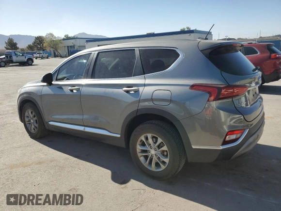 2019 Hyundai Santa Fe SE z VIN 5NMS23AD9KH043292, wystawiony jako Copart lot #54108685 z przebiegiem 27 474 mil mil oraz Szkoda całkowita • Salvage title. Historia ofert i sprzedaży dostępna na DreamBid. Obrazek 2.