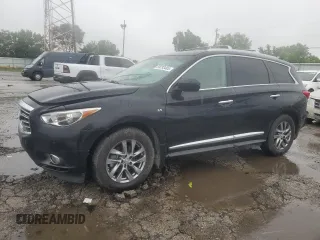 2015 Infiniti QX60 z VIN 5N1AL0MM6FC549567, wystawiony jako Copart lot #59733485 z przebiegiem 183 460 mil mil oraz Czysty tytuł • Clean title. Historia ofert i sprzedaży dostępna na DreamBid. Obrazek 1.