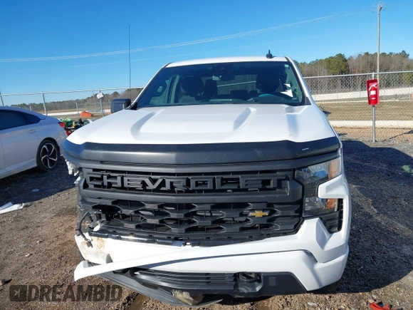 2023 Chevrolet Silverado 1500 Custom with VIN 1GCPDBEK1PZ188722, listed as a IAAI auction lot 41258010 with 45,863 mi miles and . Bid and sale history available at DreamBid. Image 12.
