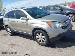 2007 Honda CR-V EX-L with VIN JHLRE38777C017465, listed as a IAAI auction lot 41912230 with 193,167 mi miles. Bid and sale history available at carsss.com. Image 1.