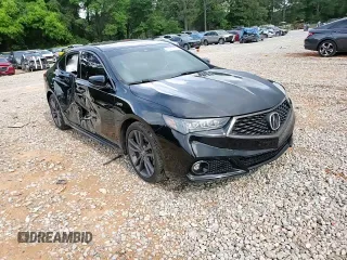 2018 Acura TLX w/A-SPEC Pkg with VIN 19UUB2F68JA007780, listed as a Copart auction lot 55611915 with 47,840 mi miles and Salvage title. Bid and sale history available at DreamBid. Image 13.