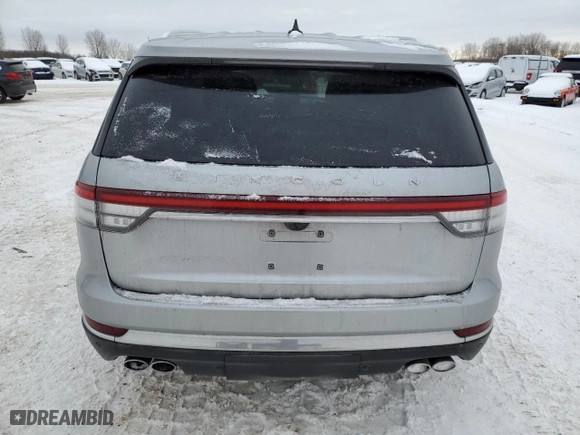 2021 Lincoln Aviator Reserve with VIN 5LM5J7XC1MGL02253, listed as a Copart auction lot 45842735 with 61,505 mi miles and Clean Title. Bid and sale history available at carsss.com. Image 6.