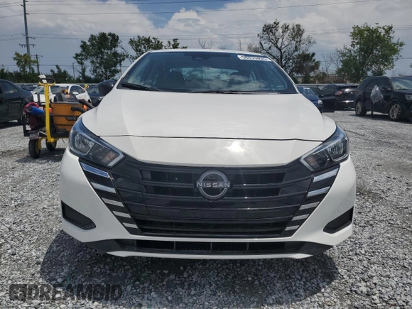 2024 Nissan Versa S with VIN 3N1CN8DV7RL892754, listed as a Copart auction lot 58859495 with 14,041 mi miles and Non repairable. Bid and sale history available at DreamBid. Image 5.