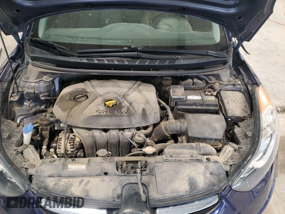 2012 Hyundai Elantra Limited z VIN 5NPDH4AE5CH137714, wystawiony jako Copart lot #55608055 z przebiegiem 88 187 mil mil oraz Szkoda całkowita • Salvage title. Historia ofert i sprzedaży dostępna na DreamBid. Obrazek 11.