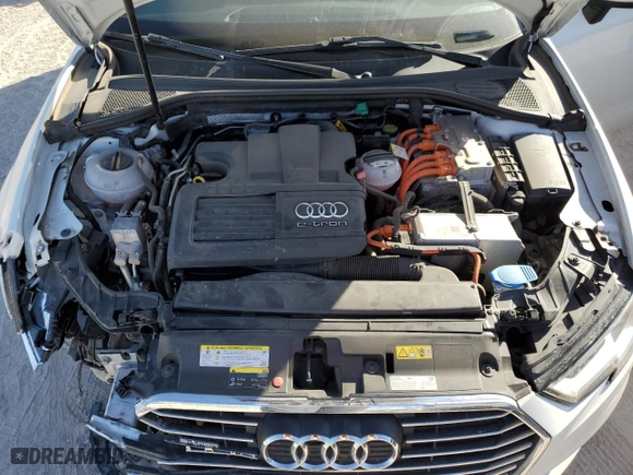 2017 Audi A3 Sportback e-tron Premium with VIN WAUUPBFF4HA111853, listed as a Copart auction lot 78231844 with 52,978 mi miles and Salvage Title. Bid and sale history available at carsss.com. Image 11.