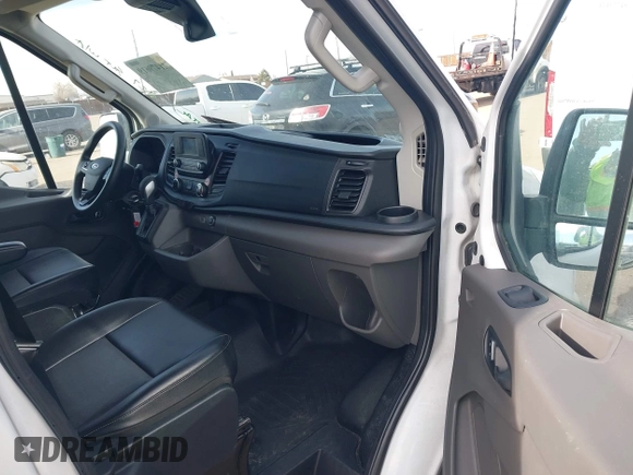 2023 Ford Transit Cargo with VIN 1FTBR3U80PKA41338, listed as a IAAI auction lot 41479619 with 62,136 mi miles and . Bid and sale history available at DreamBid. Image 5.