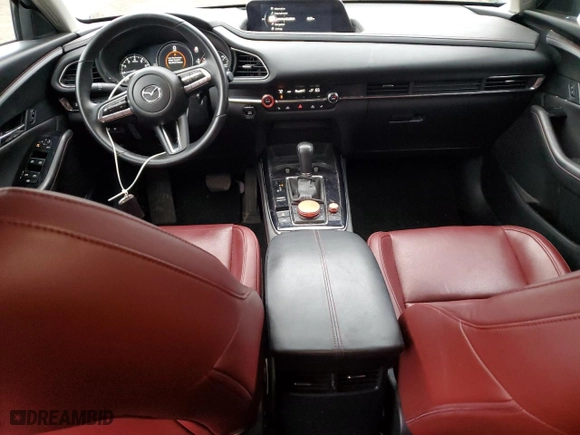 2022 Mazda CX-30 2.5 S Preferred Package with VIN 3MVDMBCL4NM457808, listed as a Copart auction lot 43832725 with 35,521 mi miles and Salvage Title. Bid and sale history available at carsss.com. Image 8.