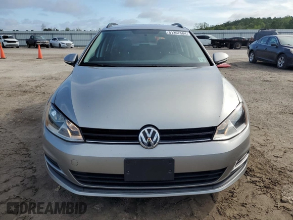 2017 Volkswagen Golf SportWagen S with VIN 3VWC17AU2HM504088, listed as a Copart auction lot 61307584 with 108,426 mi miles and Salvage Title. Bid and sale history available at carsss.com. Image 5.