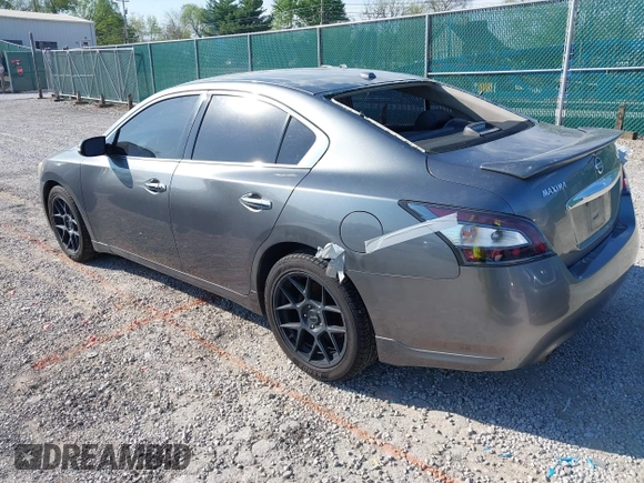 2014 Nissan Maxima 3.5 S with VIN 1N4AA5AP9EC457184, listed as a IAAI auction lot 41874709 with 133,700 mi miles. Bid and sale history available at carsss.com. Image 3.