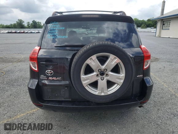 2006 Toyota RAV4 Sport with VIN JTMBD32V066007088, listed as a Copart auction lot 61424555 with 175,276 mi miles and Salvage title. Bid and sale history available at DreamBid. Image 6.