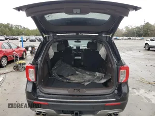 2023 Ford Explorer King Ranch with VIN 1FM5K7LC9PGB90571, listed as a Copart auction lot 47583725 with 34,409 mi miles and Salvage Title. Bid and sale history available at carsss.com. Image 6.