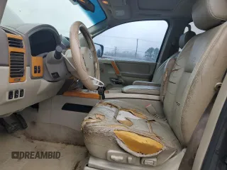 2005 Infiniti QX56 with VIN 5N3AA08A35N802103, listed as a Copart auction lot 44814005 with 343,164 mi miles and Salvage Title. Bid and sale history available at carsss.com. Image 7.
