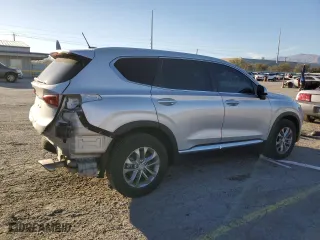 2019 Hyundai Santa Fe SE with VIN 5NMS23AD4KH076930, listed as a Copart auction lot 47891805 with 117,052 mi miles and Salvage Title. Bid and sale history available at carsss.com. Image 3.