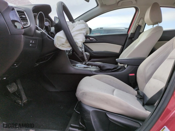2016 Mazda Mazda3 i Sport with VIN 3MZBM1U72GM319706, listed as a Copart auction lot 47820785 with 131,239 mi miles and Salvage Title. Bid and sale history available at carsss.com. Image 7.
