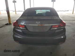 2015 Honda Civic Sedan SE with VIN 19XFB2F74FE100302, listed as a Copart auction lot 51103125 with 137,063 mi miles and Salvage Title. Bid and sale history available at carsss.com. Image 6.