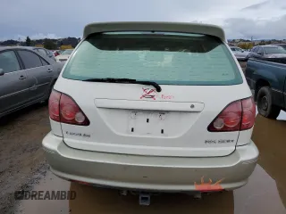 2000 Lexus RX 300 with VIN JT6HF10U6Y0132967, listed as a Copart auction lot 82452084 with 206,616 mi miles and Salvage Title. Bid and sale history available at carsss.com. Image 6.