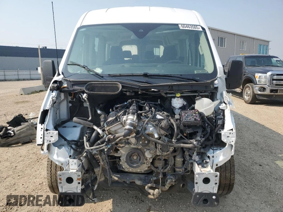 2023 Ford Transit Passenger XL z VIN 1FBAX9CG7PKA55917, wystawiony jako Copart lot #60463505 z przebiegiem 22 485 mil mil oraz Szkoda całkowita • Salvage title. Historia ofert i sprzedaży dostępna na DreamBid. Obrazek 5.