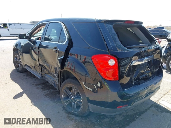 2013 Chevrolet Equinox LS z VIN 2GNALBEK3D6281989, wystawiony jako IAAI lot #41904518 z przebiegiem 126 262 mil mil oraz . Historia ofert i sprzedaży dostępna na DreamBid. Obrazek 3.
