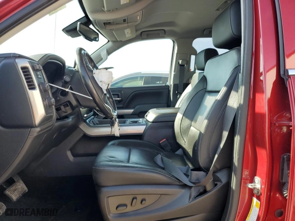 2018 Chevrolet Silverado 1500 LTZ with VIN 1GCVKSEC7JZ217380, listed as a Copart auction lot 43614935 with 0 mi miles and Salvage Title. Bid and sale history available at carsss.com. Image 7.