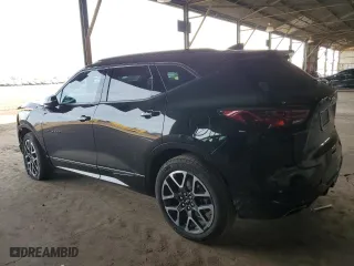 2023 Chevrolet Blazer RS with VIN 3GNKBERS1PS100641, listed as a Copart auction lot 87432734 with 32,217 mi miles and Salvage Title. Bid and sale history available at carsss.com. Image 2.