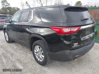 2021 Chevrolet Traverse LS with VIN 1GNEVFKW9MJ178623, listed as a IAAI auction lot 41710477 with 58,625 mi miles. Bid and sale history available at carsss.com. Image 3.