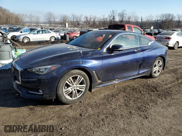 2021 Infiniti Q60 Luxe z VIN JN1EV7KL5MM470730, wystawiony jako Copart lot #42765615 z przebiegiem 29 787 mil mil oraz Szkoda całkowita • Salvage title. Historia ofert i sprzedaży dostępna na DreamBid. Obrazek 1.