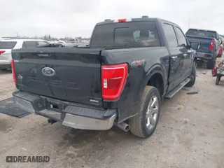 2021 Ford F-150 XL with VIN 1FTFW1E82MFC04444, listed as a IAAI auction lot 41510617 with 47,070 mi miles. Bid and sale history available at carsss.com. Image 4.