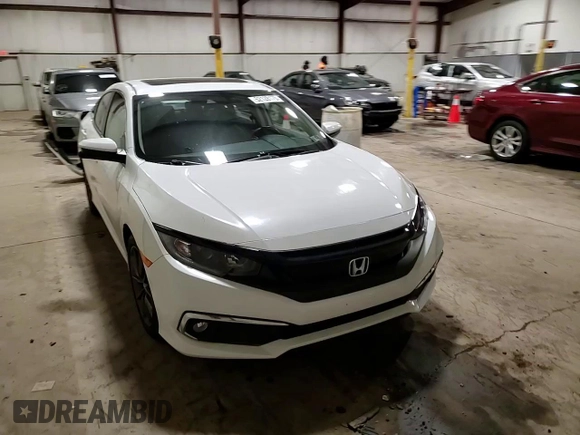 2020 Honda Civic Sedan EX with VIN 19XFC1F37LE213550, listed as a Copart auction lot 52128175 with 31,164 mi miles and Salvage Title. Bid and sale history available at carsss.com. Image 14.