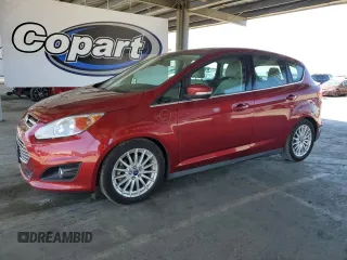 2013 Ford C-Max SEL with VIN 1FADP5CU2DL542106, listed as a Copart auction lot 55529935 with 175,554 mi miles and Salvage Title. Bid and sale history available at DreamBid. Image 1.