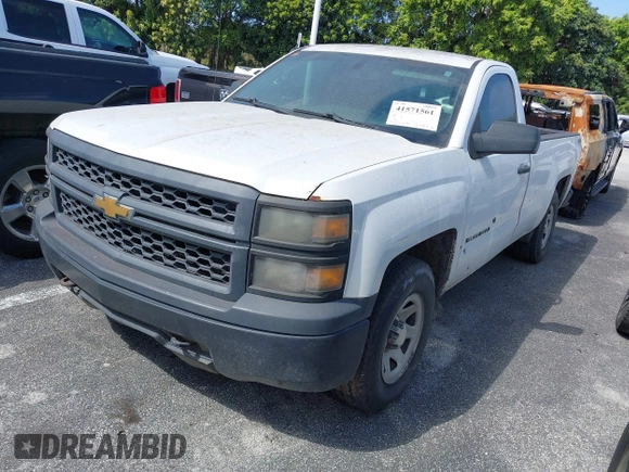 2015 Chevrolet Silverado 1500 Work Truck with VIN 1GCNKPEH5FZ240995, listed as a IAAI auction lot 41571561 with 56,149 mi miles. Bid and sale history available at carsss.com. Image 20.