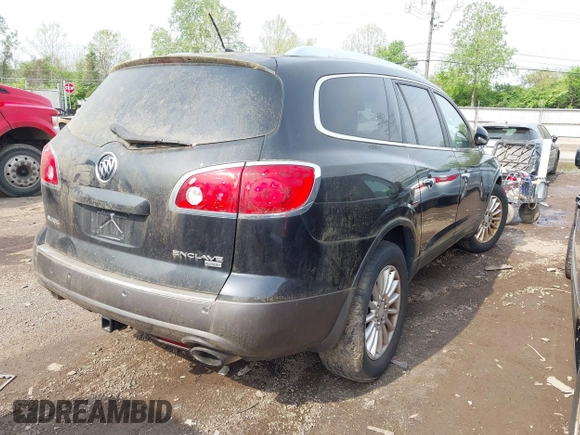 2011 Buick Enclave CXL-1 with VIN 5GAKVBED6BJ277459, listed as a IAAI auction lot 42150373 with 102,629 mi miles. Bid and sale history available at carsss.com. Image 4.