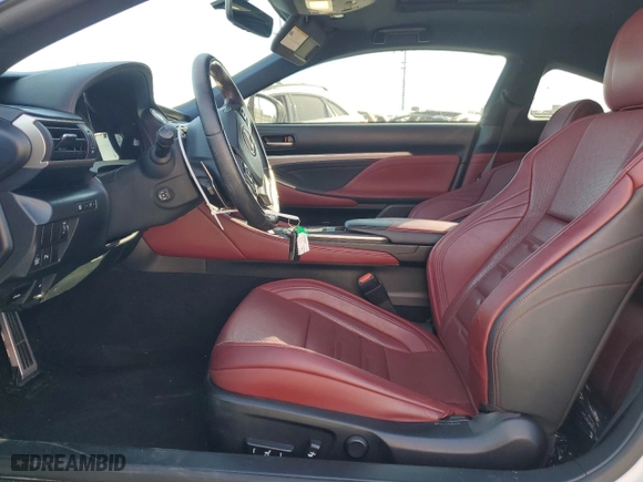2016 Lexus RC 200t with VIN JTHHA5BC6G5003677, listed as a Copart auction lot 80714374 with 60,889 mi miles and Salvage Title. Bid and sale history available at carsss.com. Image 7.