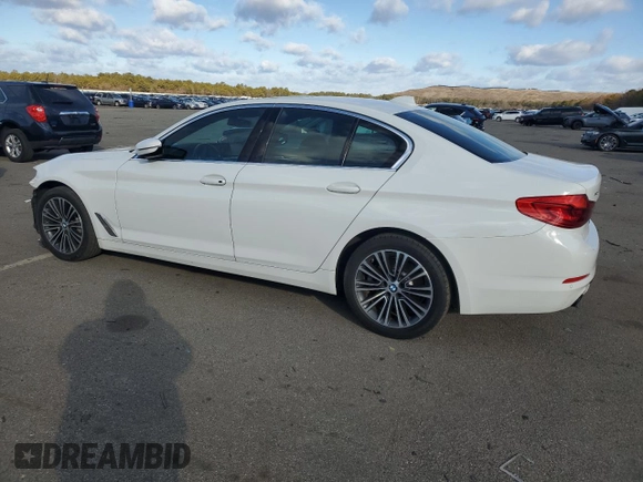 2020 BMW 5 Series 530i xDrive with VIN WBAJR7C09LCE07428, listed as a Copart auction lot 44449835 with 57,440 mi miles and Salvage title. Bid and sale history available at DreamBid. Image 2.