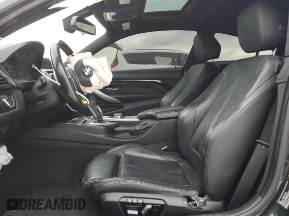 2016 BMW 4 Series 435i with VIN WBA3R1C54GK195905, listed as a Copart auction lot 89040925 with 141,256 mi miles and Salvage title. Bid and sale history available at DreamBid. Image 7.