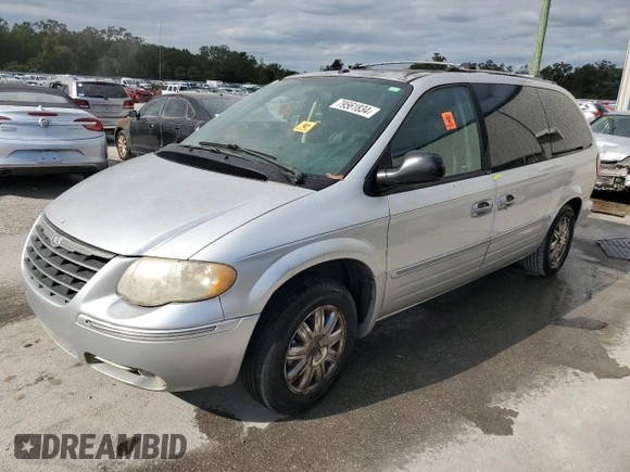 2006 Chrysler Town & Country LWB Limited with VIN 2A4GP64L76R623061, listed as a Copart auction lot 79561834 with 0 mi miles and Non Repairable. Bid and sale history available at carsss.com. Image 1.