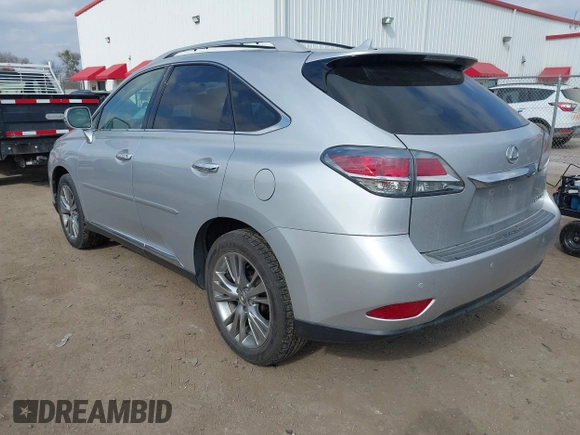 2013 Lexus RX 350 z VIN 2T2ZK1BA8DC122660, wystawiony jako IAAI lot #41536185 z przebiegiem 115 346 mil mil oraz . Historia ofert i sprzedaży dostępna na DreamBid. Obrazek 3.
