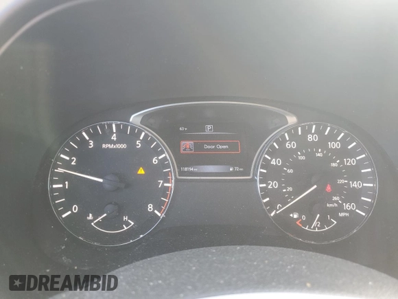 2016 Nissan Pathfinder S with VIN 5N1AR2MNXGC602906, listed as a Copart auction lot 52169205 with 118,194 mi miles and Salvage Title. Bid and sale history available at carsss.com. Image 9.
