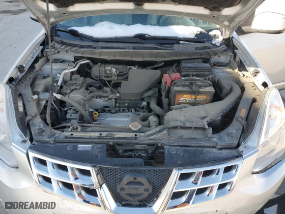 2011 Nissan Rogue SV with VIN JN8AS5MV9BW677702, listed as a Copart auction lot 48385175 with 138,184 mi miles and Salvage Title. Bid and sale history available at carsss.com. Image 12.