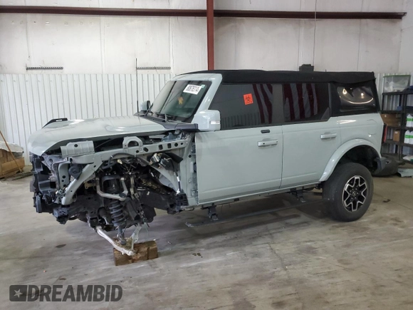 2021 Ford Bronco с VIN 1FMEE5BP2MLA78441, выставлен на аукционе Copart как лот 80878314 с пробегом 42 136 миль миль и Списание • Salvage title. История ставок и продаж доступна на DreamBid. Изображение 1.