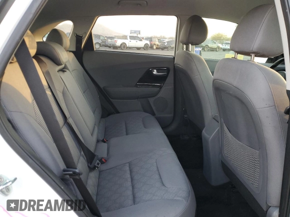 2022 Kia Niro LXS with VIN KNDCB3LC4N5549466, listed as a Copart auction lot 43571165 with 55,060 mi miles and Salvage Title. Bid and sale history available at carsss.com. Image 12.