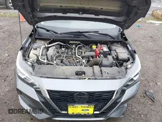 2021 Nissan Sentra SV with VIN 3N1AB8CV8MY317883, listed as a IAAI auction lot 39277863 with 80,703 mi miles. Bid and sale history available at carsss.com. Image 10.