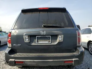 2006 Honda Pilot EX with VIN 5FNYF28406B020568, listed as a Copart auction lot 50340245 with Not Provided miles and Salvage Title. Bid and sale history available at DreamBid. Image 6.