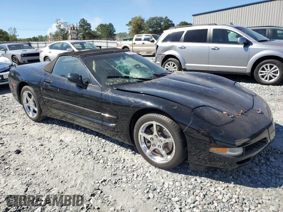 2004 Chevrolet Corvette with VIN 1G1YY32G745116207, listed as a Copart auction lot 75352224 with 67,184 mi miles and Salvage Title. Bid and sale history available at carsss.com. Image 4.