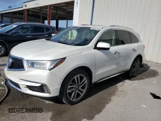 2017 Acura MDX Advance z VIN 5FRYD4H85HB027733, wystawiony jako Copart lot #53807465 z przebiegiem 98 586 mil mil oraz Szkoda całkowita • Salvage title. Historia ofert i sprzedaży dostępna na DreamBid. Obrazek 1.