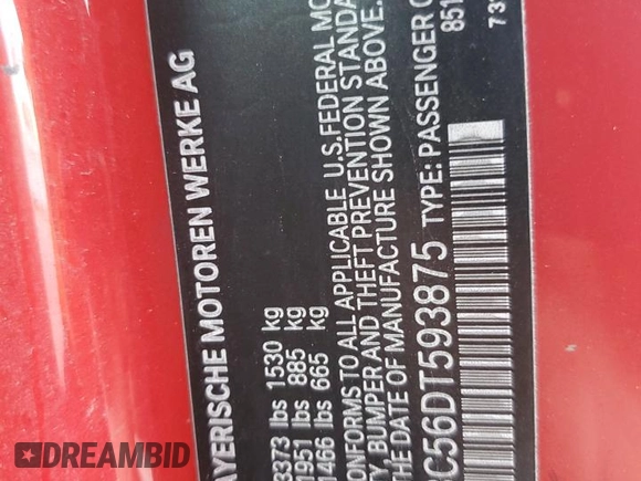 2013 MINI Roadster S z VIN WMWSY3C56DT593875, wystawiony jako Copart lot #74982124 z przebiegiem 64 622 mil mil oraz Szkody całkowita. Historia ofert i sprzedaży dostępna na DreamBid. Obrazek 14.