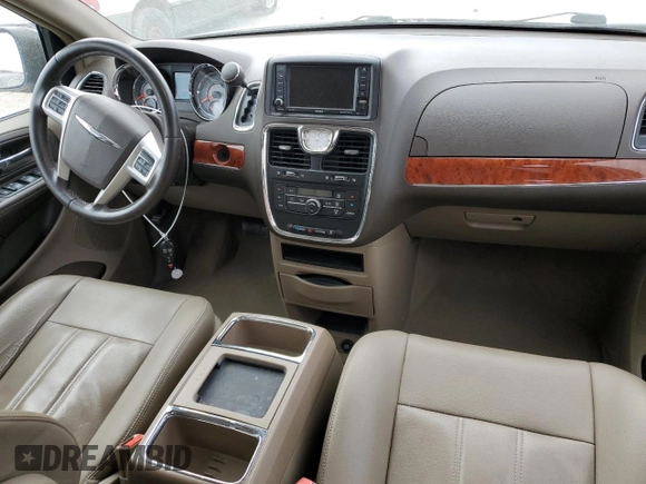 2015 Chrysler Town & Country Touring with VIN 2C4RC1BG7FR673364, listed as a Copart auction lot 49182745 with 93,652 mi miles and Salvage Title. Bid and sale history available at carsss.com. Image 8.