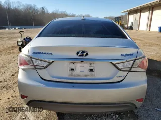 2013 Hyundai Sonata with VIN KMHEC4A45DA100032, listed as a Copart auction lot 46705995 with 124,544 mi miles and Salvage Title. Bid and sale history available at DreamBid. Image 6.